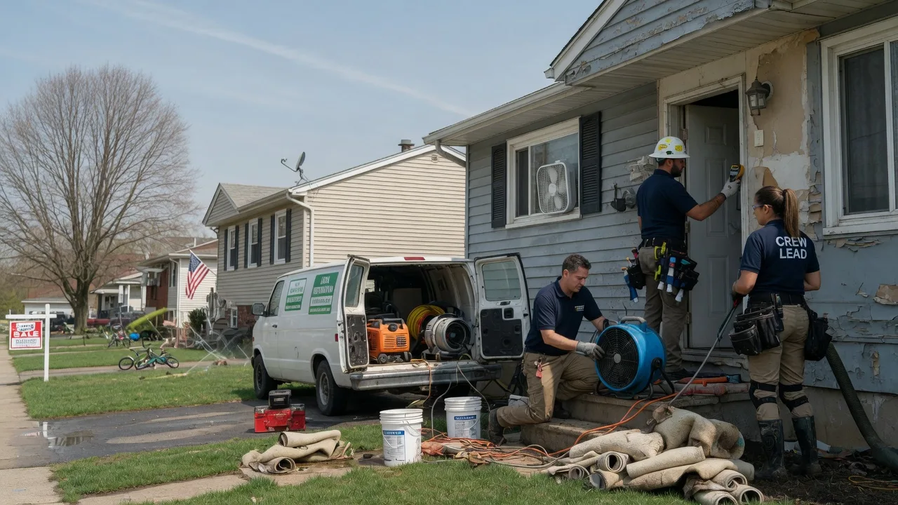Flood Cleanup in Edison, NJ near me